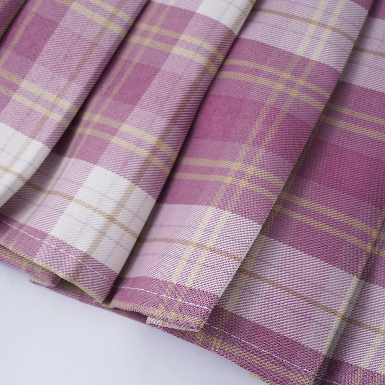 Falda de uniforme escolar para niñas, ropa informal, pantalones cortos con cintura elástica, forro antivaciado, minifalda plisada que combina con todo - imagen 5