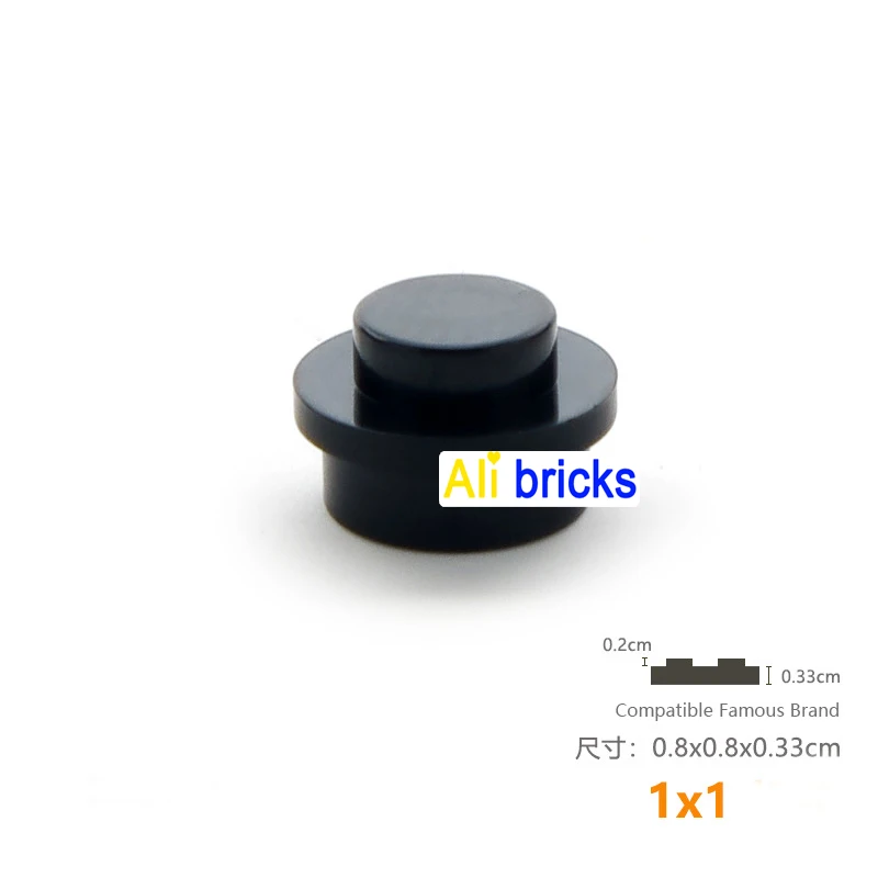 120pcs black