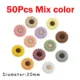 50pcs Mix color