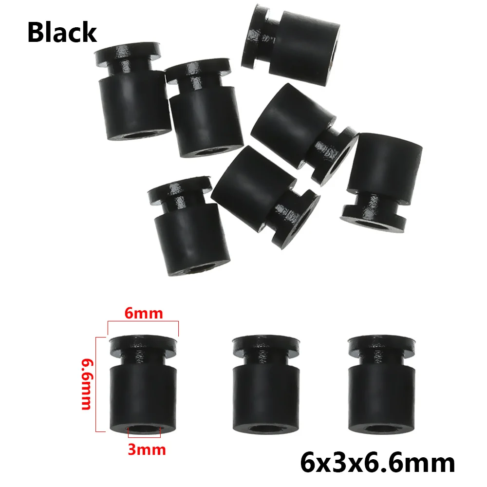 Black 6x3x6.6mm