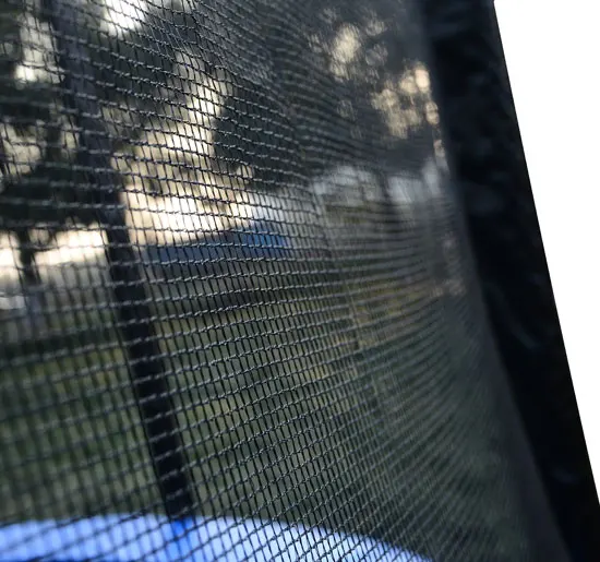 HOMCOM Red de seguridad pared protectora cama elastica trampolín redonda 6 barras, diámetro ø 305 cm(6 barras) - imagen 4