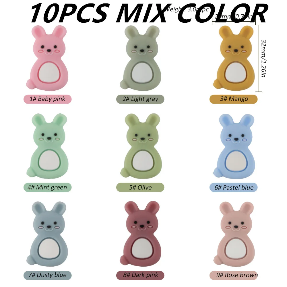 10PCS MIX COLOR