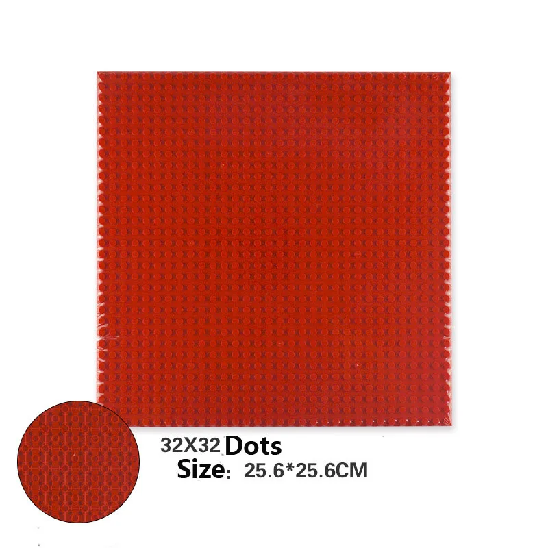 25.6X25.6CM Red