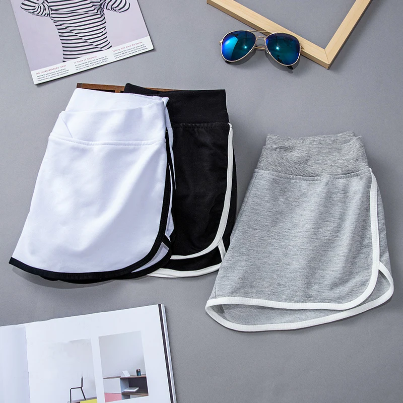 Shorts premamá de cintura alta – Deportivos y cómodos - imagen 3