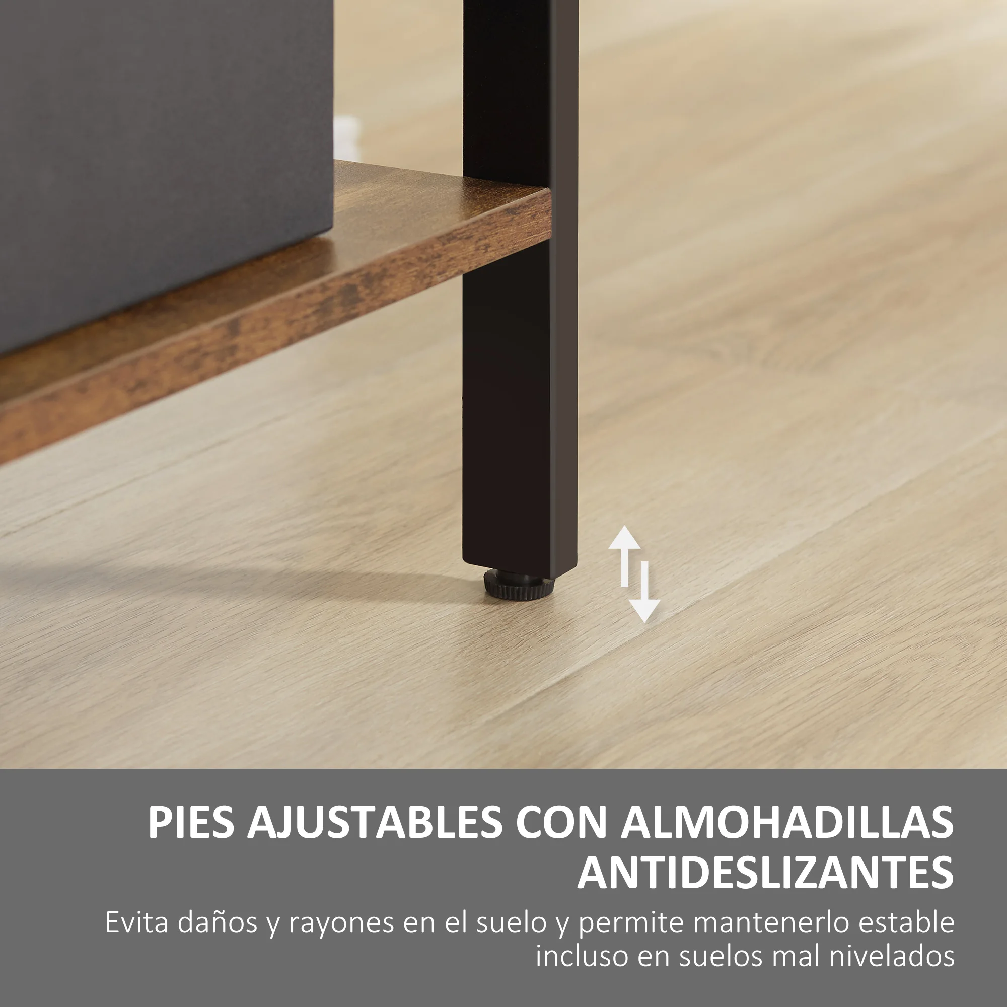 HOMCOM Estantería Librería de 4 Niveles con 8 Compartimentos de Almacenaje Industrial para Sala de Estar Oficina 74x30x157,5 cm - imagen 5