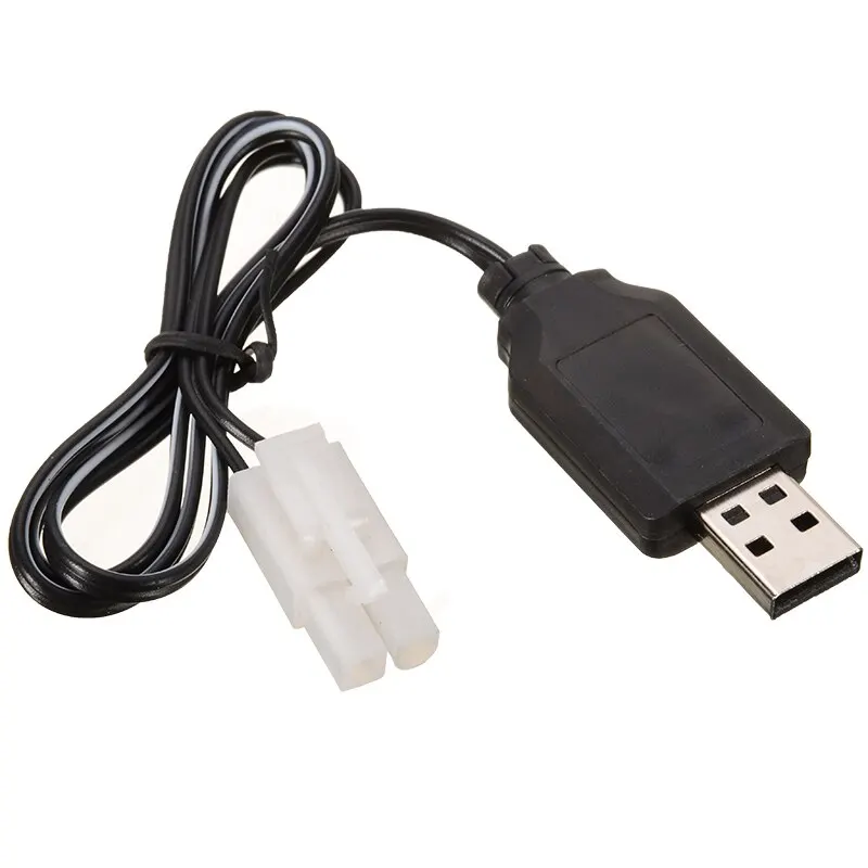 9.6V USB Charger Cable For NiCd/NiMH Battery Connector For RC Car Boat Tank Charger Plug Wire Accessories