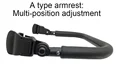 A style armrest