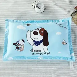 Funda de almohada infantil con estampado de dibujos animados