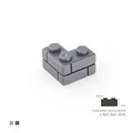 60 pcs dark grey