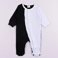 black white