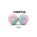 100pcs 9mm