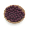 100pcs wine red