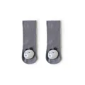 Dark Grey Bear Socks