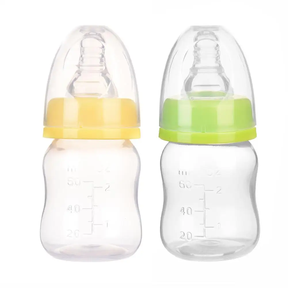 Mini biberón portátil para bebé recién nacido sin BPA - Seguro pezón - imagen 2