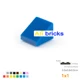 100pcs blue