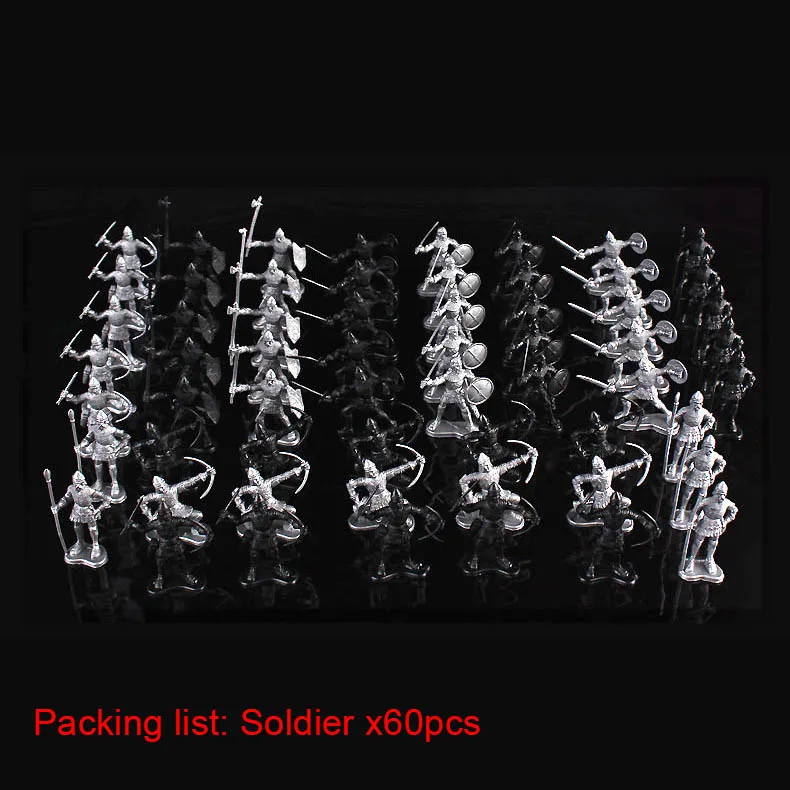 60pcs soldier set