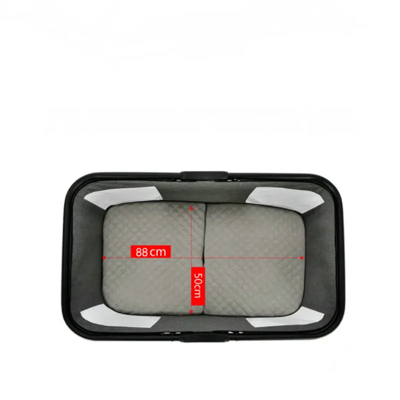 Cuna plegable portátil para recién nacidos con tienda extraíble - imagen 4