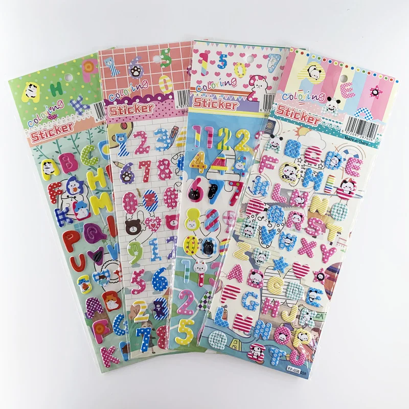 Numbers and letters