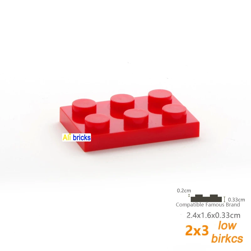 Compatible Bloques de construcción DIY 2x3 – 20 piezas para niños - imagen 4