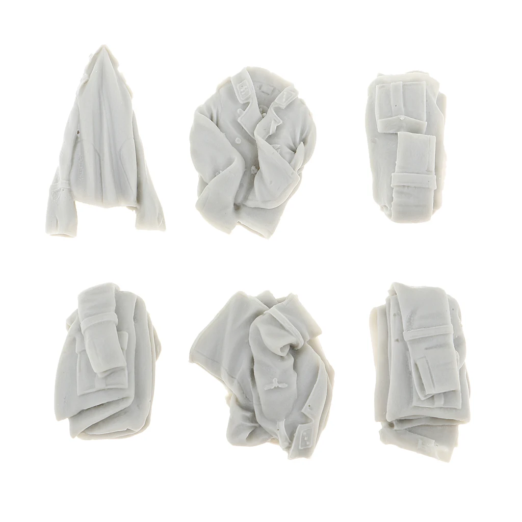 1:35 Scale Resin Soldier Scene Accessories Soldier Models Clothes Shoes Hats