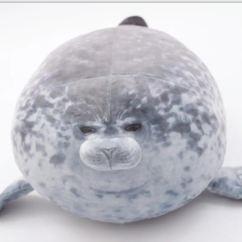 Peluche 3D de león marino suave, almohada de felpa para regalo - imagen 2