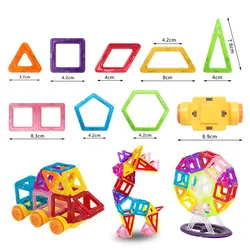 Mylitdear, 1 unidad, Mini bloques magnéticos, conjunto de constructores de diseño magnético, modelo y juguete de construcción, imanes, juguetes educativos para niños