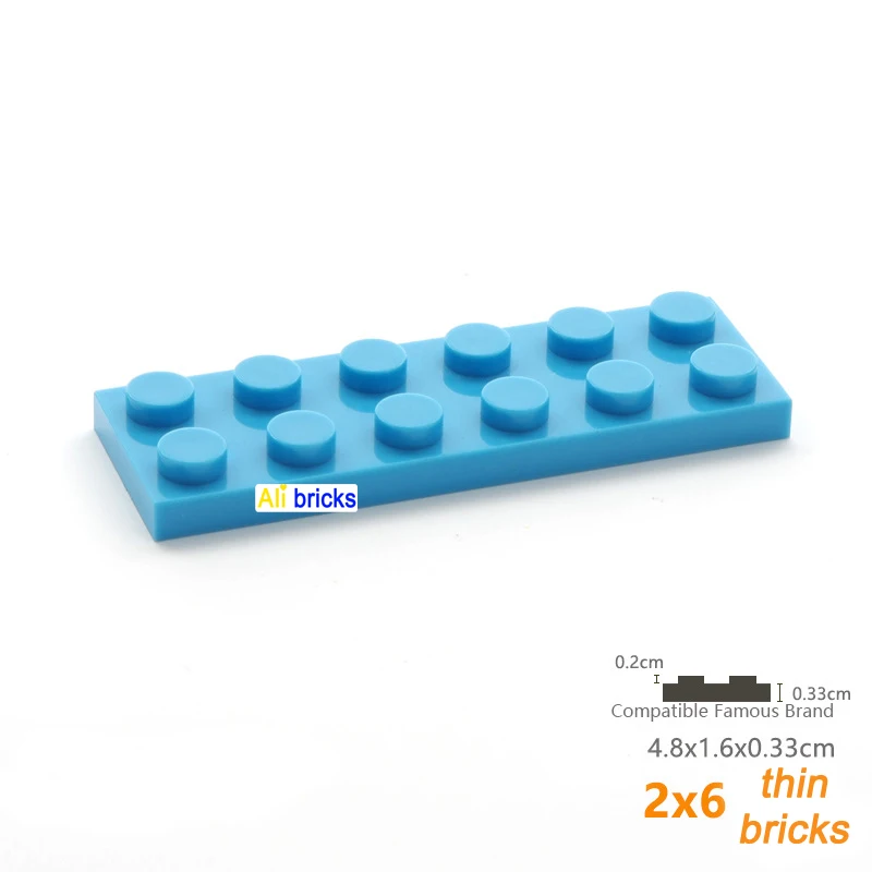 10pcs light blue