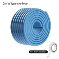 sky blueW shaped