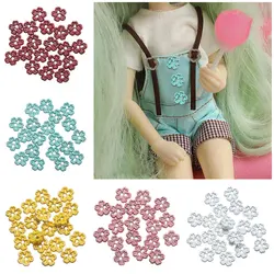 Botones flor para muñecas – Mini 4 mm, ropa, peluches, costura DIY