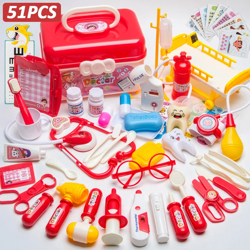 Conjunto médico para niños – Kit de simulación de enfermería - imagen 5