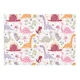 Pink cute dinosaur