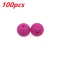100pcs violet red