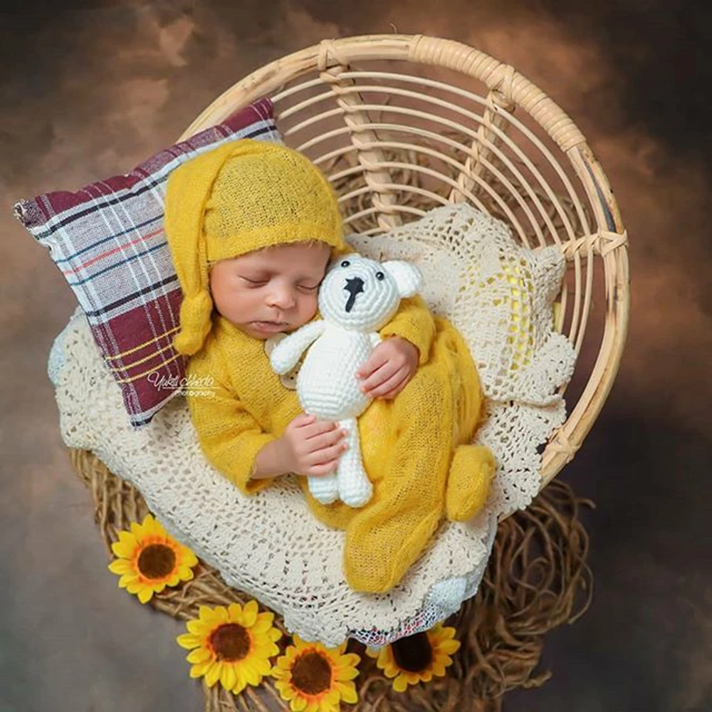 Pelele de mohair suave para bebé – Encanto infantil - imagen 2