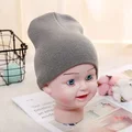 Grey Baby Beanie