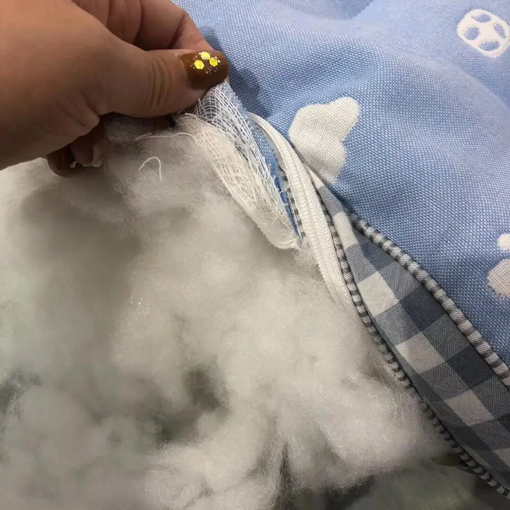 Almohada de soporte para bebé algodón transpirable estampado cachorro - imagen 5