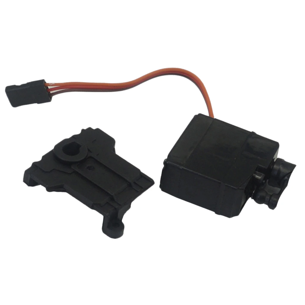 1/16 RC Car 3 Wire Servo Black For Xinlehong Q901 Q902 Q903 DIY Accessories