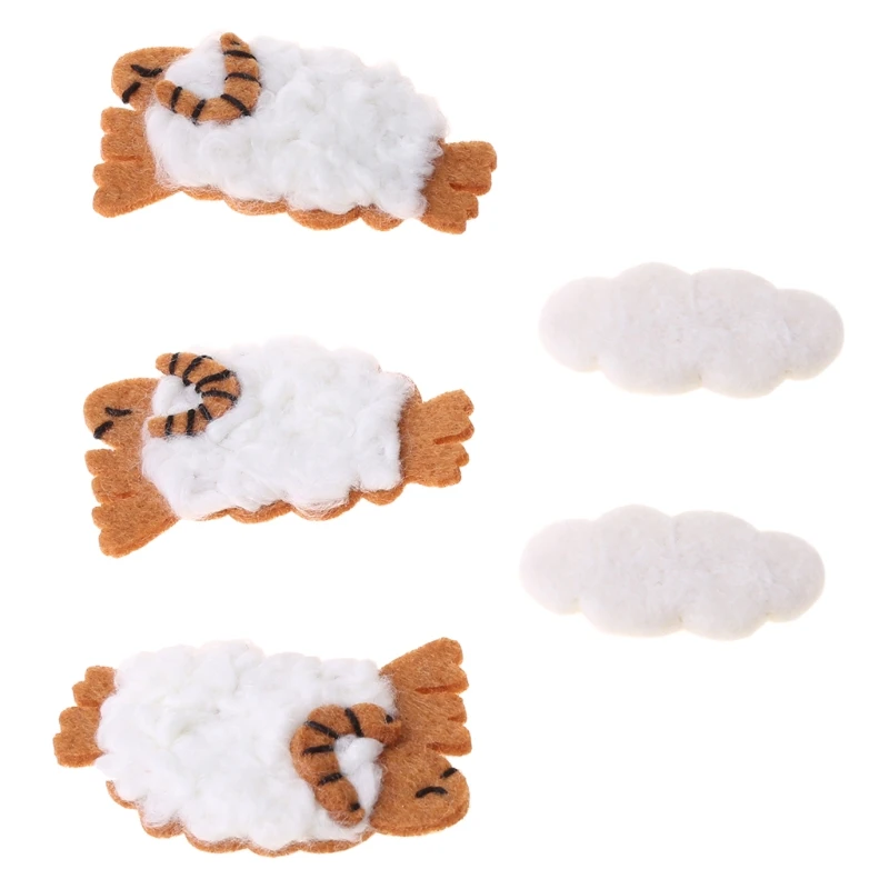 3Pc Sheep 2Pc Cloud