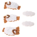 3Pc Sheep 2Pc Cloud