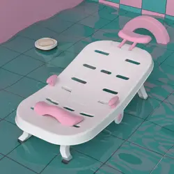 IMBABY Silla de champú para bebé plegable - Asiento antideslizante