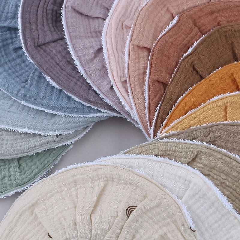 Babero algodón bebé - Detalle tejido