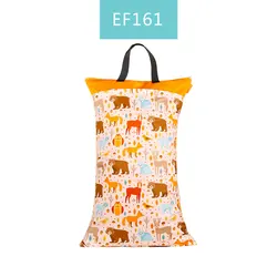HappyFlute Bolsa húmeda impermeable PUL para pañales grande cochecito