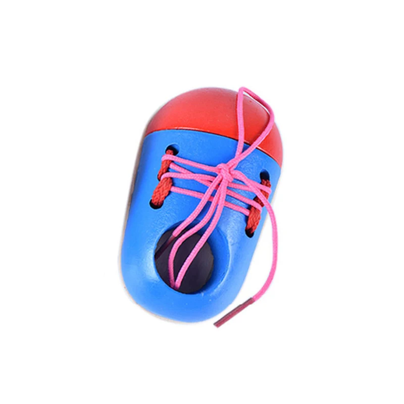 Red shoelace