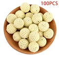 100Pcs Cream White