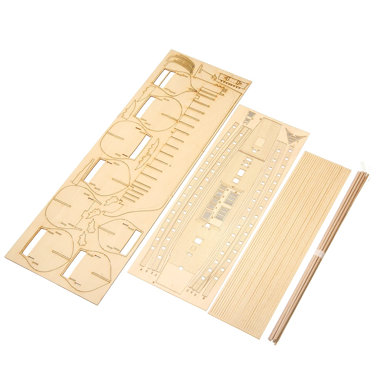 1 Set DIY Handmade Assembly Ship Wooden Sailing Boat Model Kit Ship Handmade Assembly Decoration Gift For Children
