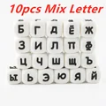 10pcs mix letter