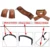 3 pcs brown new