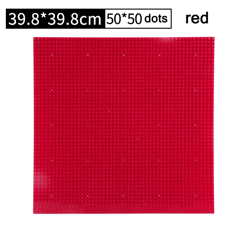 40x40 cm red