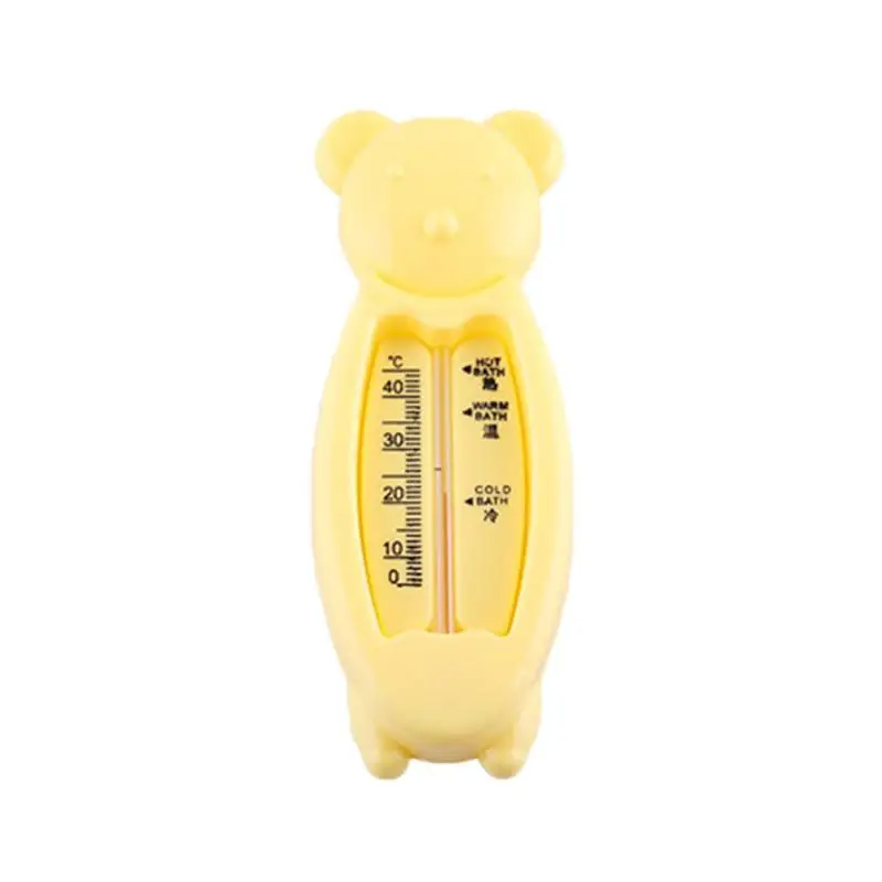 Termómetro de dibujos animados para bebé, oso, pez, herramienta de medición de temperatura familiar, Dial fácil de leer - imagen 3