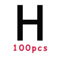 100PCS H