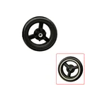 1 single back wheel